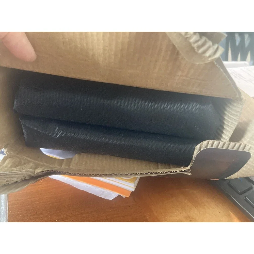 YES PETS Car Seat Cover Hammock Black Oxford Waterproof Nylon Bench Style NIB